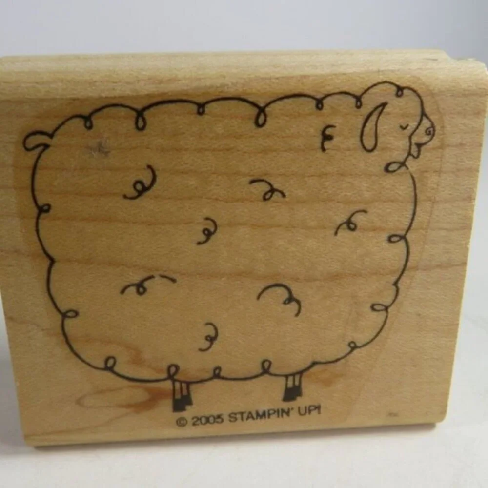 Rubber Stamps sheep rubber